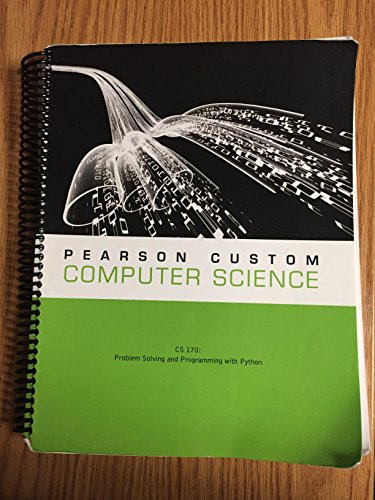 9781269291019: Problem Solving and Programming with Python