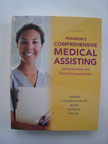 Stock image for Pearson's Comprehensive Medical Assisting Administrative and Clinical Competencies Custom Edition for sale by HPB-Red