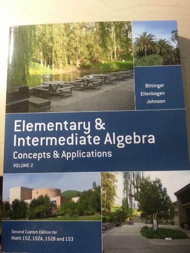 9781269311106: Elementary & Intermediate Algebra