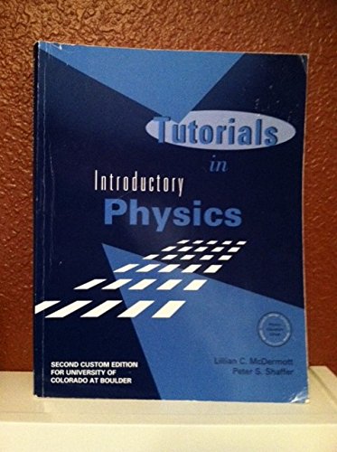 9781269320061: Tutorials in Introductory Physics