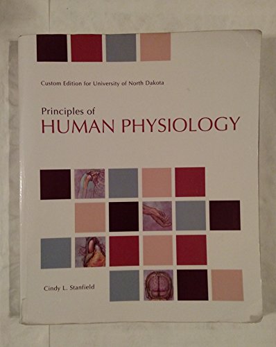 Imagen de archivo de Principles of Human Physiology--CUSTOM EDITION FOR UND a la venta por BooksRun