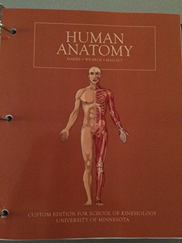 9781269359962: Human Anatomy - University of Minnesota