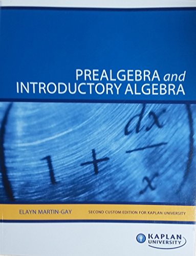 Stock image for Prealgebra and Introductory Algebra for sale by HPB-Red