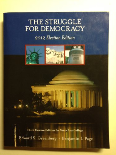 Stock image for The Struggle for Democray : 2012 Election Edition for sale by Better World Books