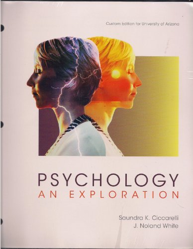 Stock image for Psychology an Exploration Custom Edition for University of Arizona for sale by Bookmans