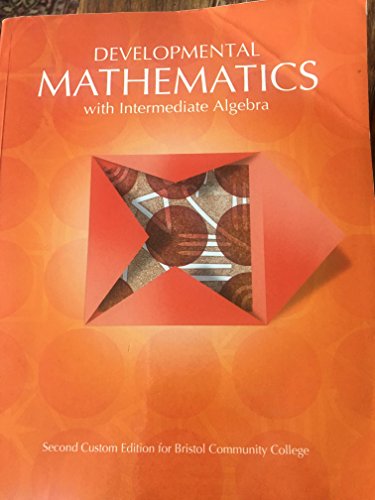 Stock image for Developmental Mathematics with Intermediate Algebra for sale by Better World Books