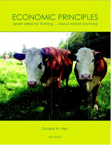 9781269424424: Economic Principles Seven Ideas for Thinking...About Almost Anything