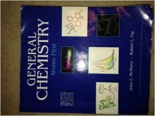 Imagen de archivo de General Chemistry, Atoms first a la venta por Better World Books