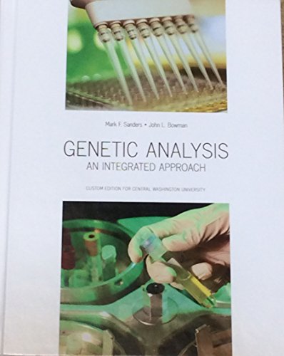 Imagen de archivo de Genetic Analysis An Integrated Approach a la venta por HPB-Red