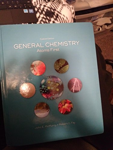 Beispielbild fr General Chemistry Atoms First Custom Edition zum Verkauf von HPB-Red