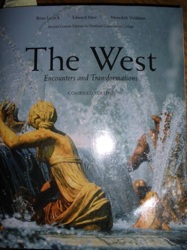 Stock image for The West Encounters and Transformations Combined Volume for sale by ThriftBooks-Atlanta