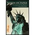 Stock image for Words On Paper: Essays On American Culture for College Writers for sale by Better World Books