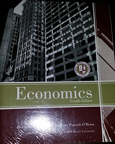 Stock image for Economics Fourth Edition Second Custom Edition for Robert Morris University for sale by HPB-Red