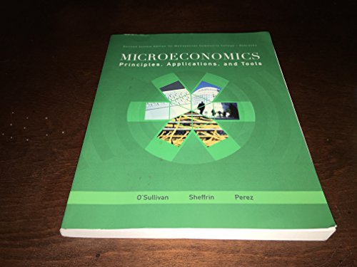 Beispielbild fr Microeconomics Principles, Applications, and Tools 8th Edition zum Verkauf von SecondSale