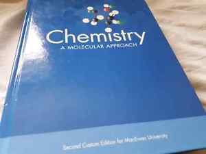 Stock image for Chemistry A Molecular Approach - CUSTOM CHEMISTRY - MOLECULAR APPROACH Second Custom Edition for MacEwan University for sale by Better World Books: West