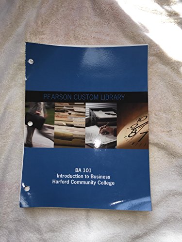 9781269680769: BA 101 "Intro to Business" Harford Community College
