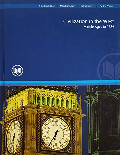 Stock image for Civilization in the West, Combined Volume Rio Salado College for sale by HPB-Red