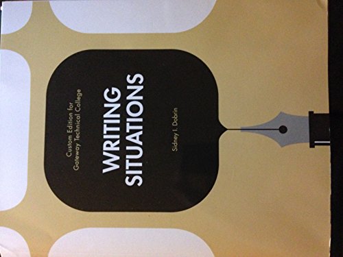 9781269745338: Writing Situations (Savings Edition for Gateway Tech)