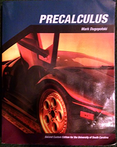 Beispielbild fr Precalculus Second Custom Edition for the University of South Carolina zum Verkauf von BooksRun
