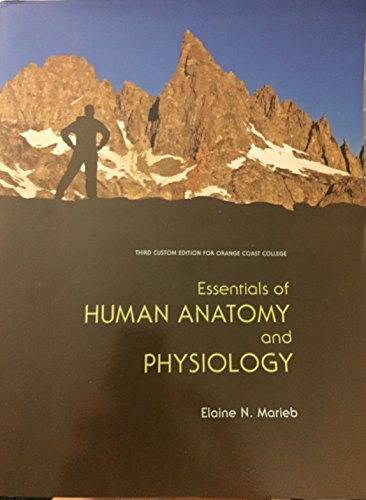 Stock image for Third Custom Edition for Orange Coast College Essentials of Human Anatomy and Physiology for sale by SecondSale