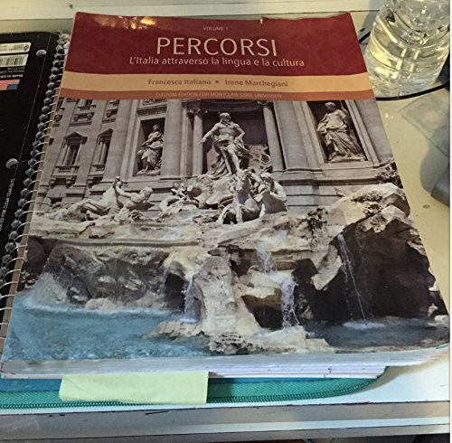 Stock image for Percorsi L'Italia attraverso la lingua e la cultura for sale by GoldBooks