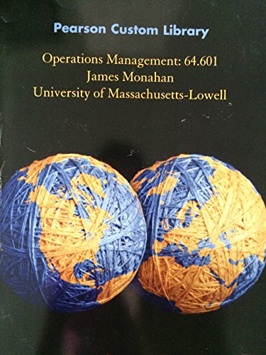 Imagen de archivo de Operations Management a la venta por Better World Books