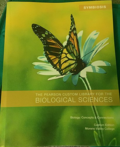 Stock image for The Pearson Custom Library for the Biological Sciences (Moreno Valley) for sale by Books From California