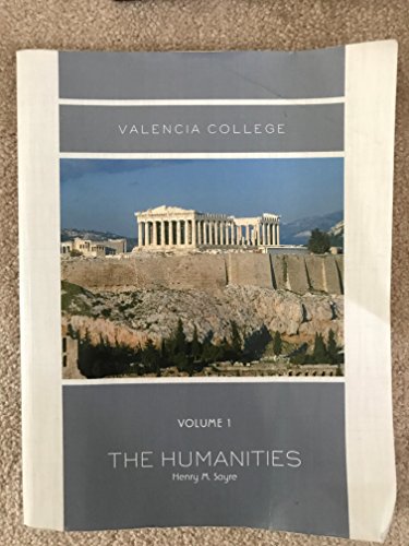 Stock image for The Humanities (Valencia College Edition) for sale by SecondSale