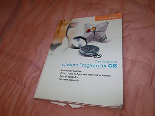 Image d'archives pour The Pearson Custom Program for CIS Cameron University mis en vente par BooksRun
