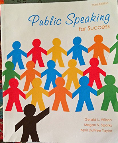 Stock image for Public Speaking for Success, Third Edition for sale by Better World Books