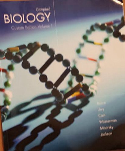 Imagen de archivo de Campbell Biology Custom Edition Volume 1 a la venta por SecondSale
