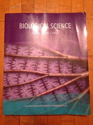 9781269878272: Biological Science Custom Edition For The University Of Minnesota Duluth