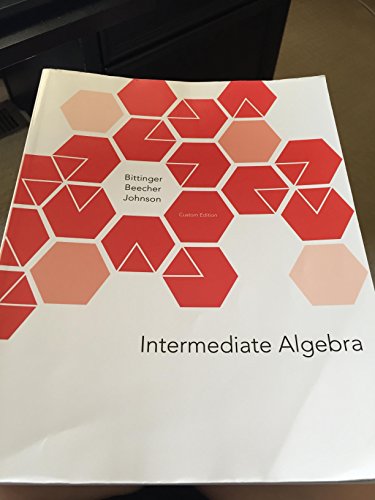 Stock image for Intermediate Algebra - Delaware Community College - Custom 12th Edition for sale by Textbooks_Source