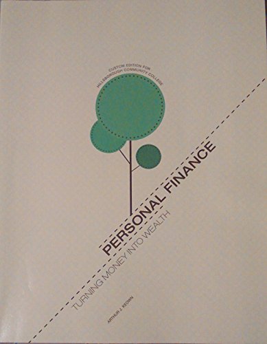 Imagen de archivo de Personal Finance Turning Money Into Wealth Hillsborough Community College Edition a la venta por ThriftBooks-Atlanta