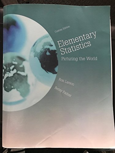 Beispielbild fr Elementary statistics: picturing the world zum Verkauf von Orion Tech