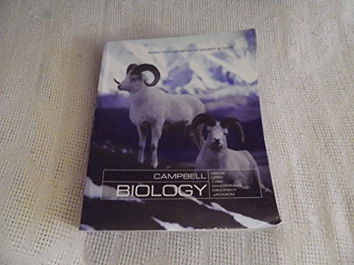 Stock image for Campbell Biology, 2nd Custom Edition for the University of Toledo for sale by Better World Books