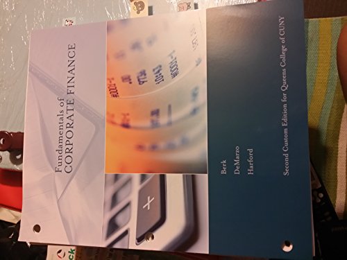 9781269918848: Fundamentals of Corporate Finance (Queens College)-2nd Edi