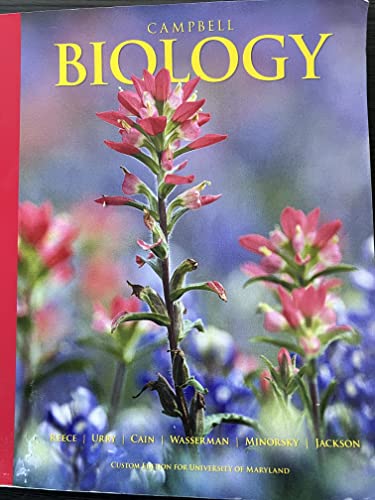 Beispielbild fr Campbell Biology: Custom Edition for the University of Maryland zum Verkauf von Better World Books