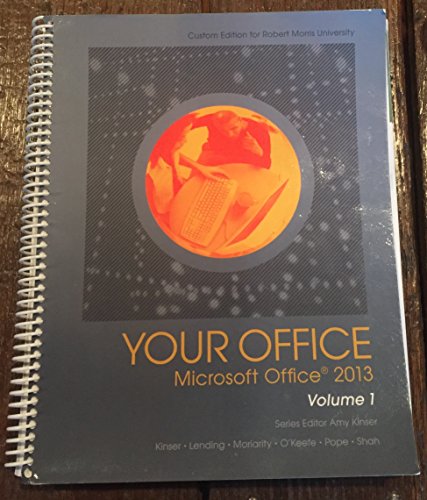 9781269922524: Your Office Microsoft Office 2013