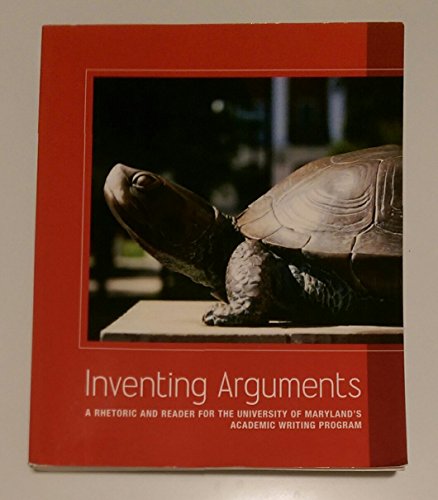 Stock image for INVENTING ARGUMENTS >CUSTOM< for sale by Wonder Book
