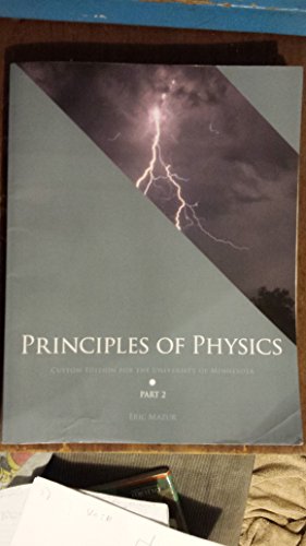 Stock image for Principles of Physics : Custom Edition for The University of Minnesota Part 2 for sale by Better World Books
