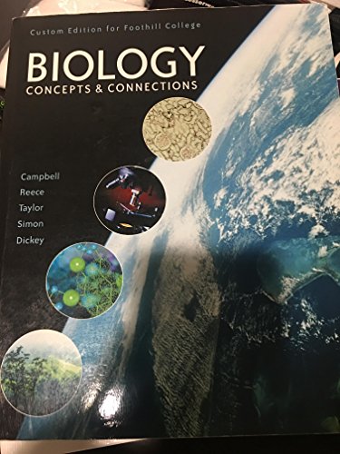 Imagen de archivo de Sixth Custom Edition for Foothill College: Campbell Biology Concepts & Connections a la venta por HPB-Red