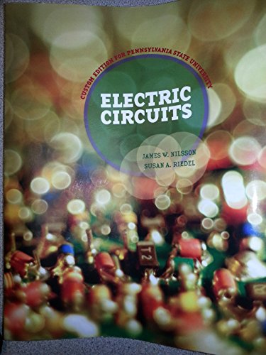 Beispielbild fr Electric Circuits zum Verkauf von HPB-Red
