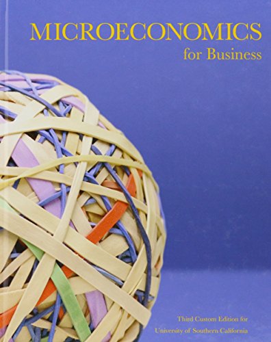 Beispielbild fr Microeconomics for Business zum Verkauf von BooksRun