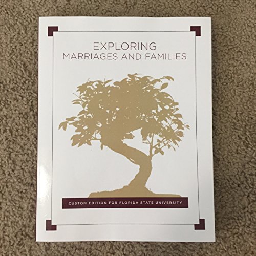 Stock image for Exploring Marriages and Families: Custom Edition for Florida State University for sale by HPB-Red