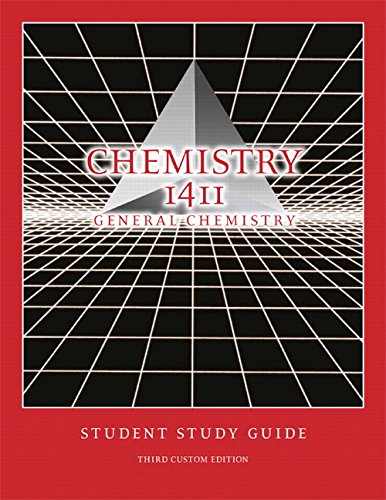 Stock image for Chemistry 1311, General Chemistry, Student Study Guide for sale by Buchpark