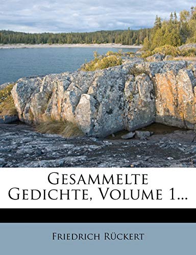 9781270841852: Gesammelte Gedichte, Volume 1...