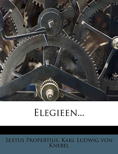Elegieen... (9781272542191) by Propertius, Sextus