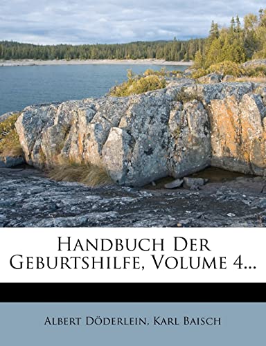 Stock image for Handbuch Der Geburtshilfe, Volume 4. (English and German Edition) for sale by Ebooksweb