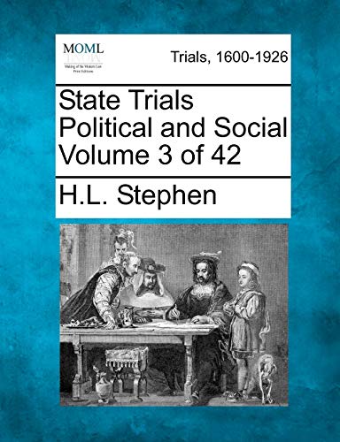 Stock image for State Trials Political and Social Volume 3 of 42 for sale by Lucky's Textbooks